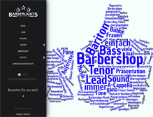 Tablet Screenshot of barberlights.de